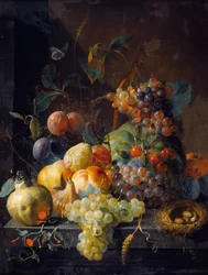 Stilleven met fruit